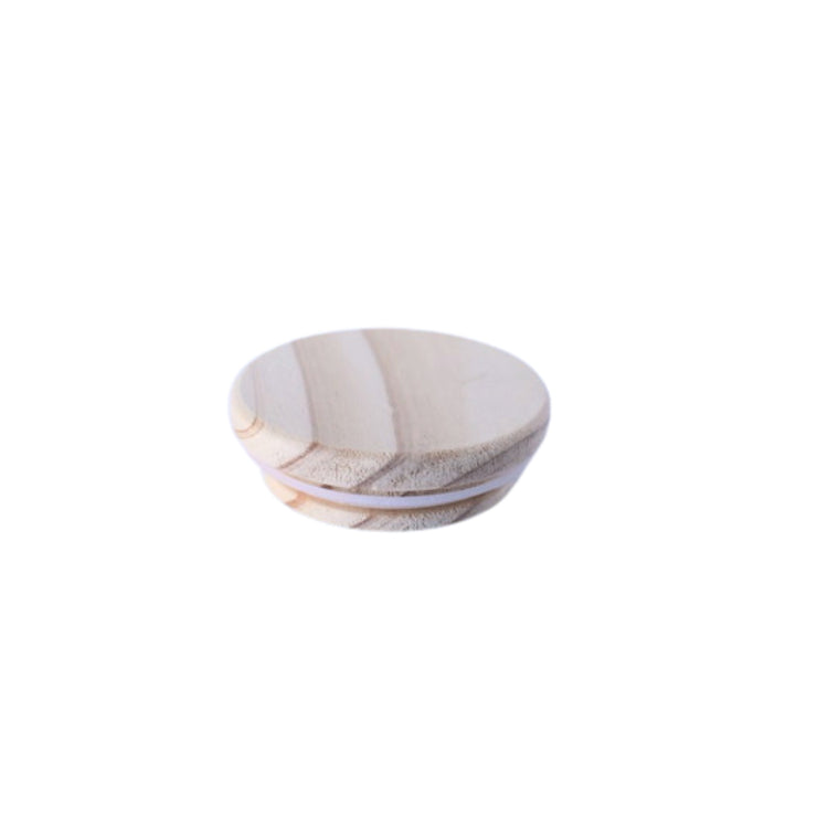 Small Unfinished Wood Lid (72mm)