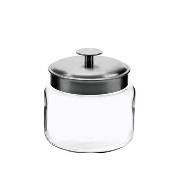 Anchor Hocking 48 oz. Mini Montana Jar with Stainless Steel Lid