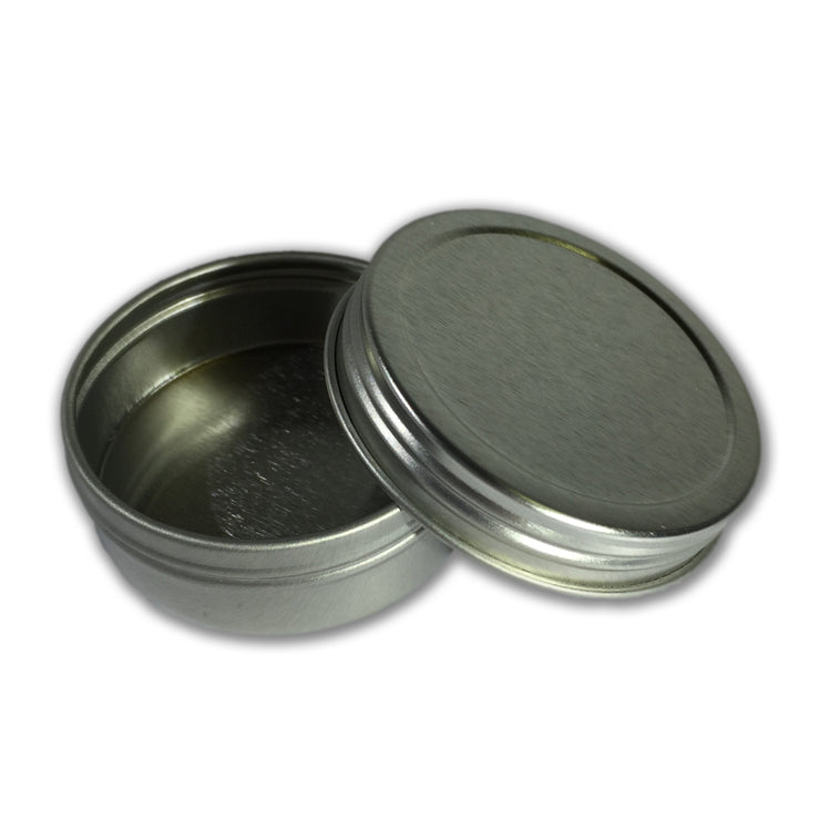 2 oz. Seamless Tin with Screw Top Lid