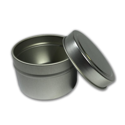 8 oz. Seamless Tin with Solid Lid