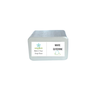 White Glycerine Melt and Pour Soap Base