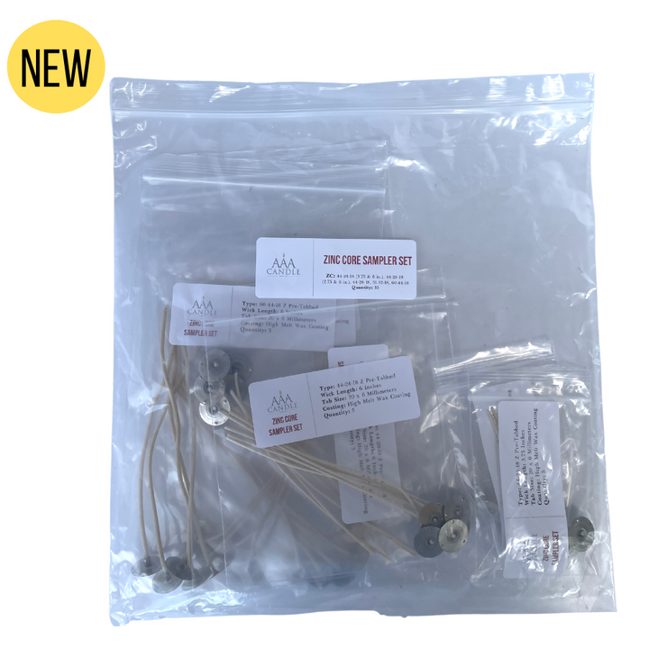 Zinc Core Wick Sampler Set
