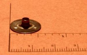 Metal Wick Tab Small Round (Base 15 mm X Neck 3.8 mm X Hole 3 mm)