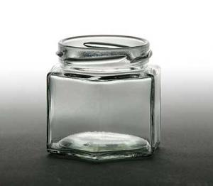 Hexagon Jar 4 oz.