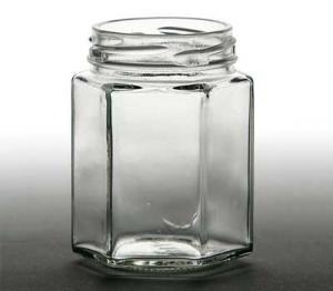 Hexagon Jar 6.5 oz.